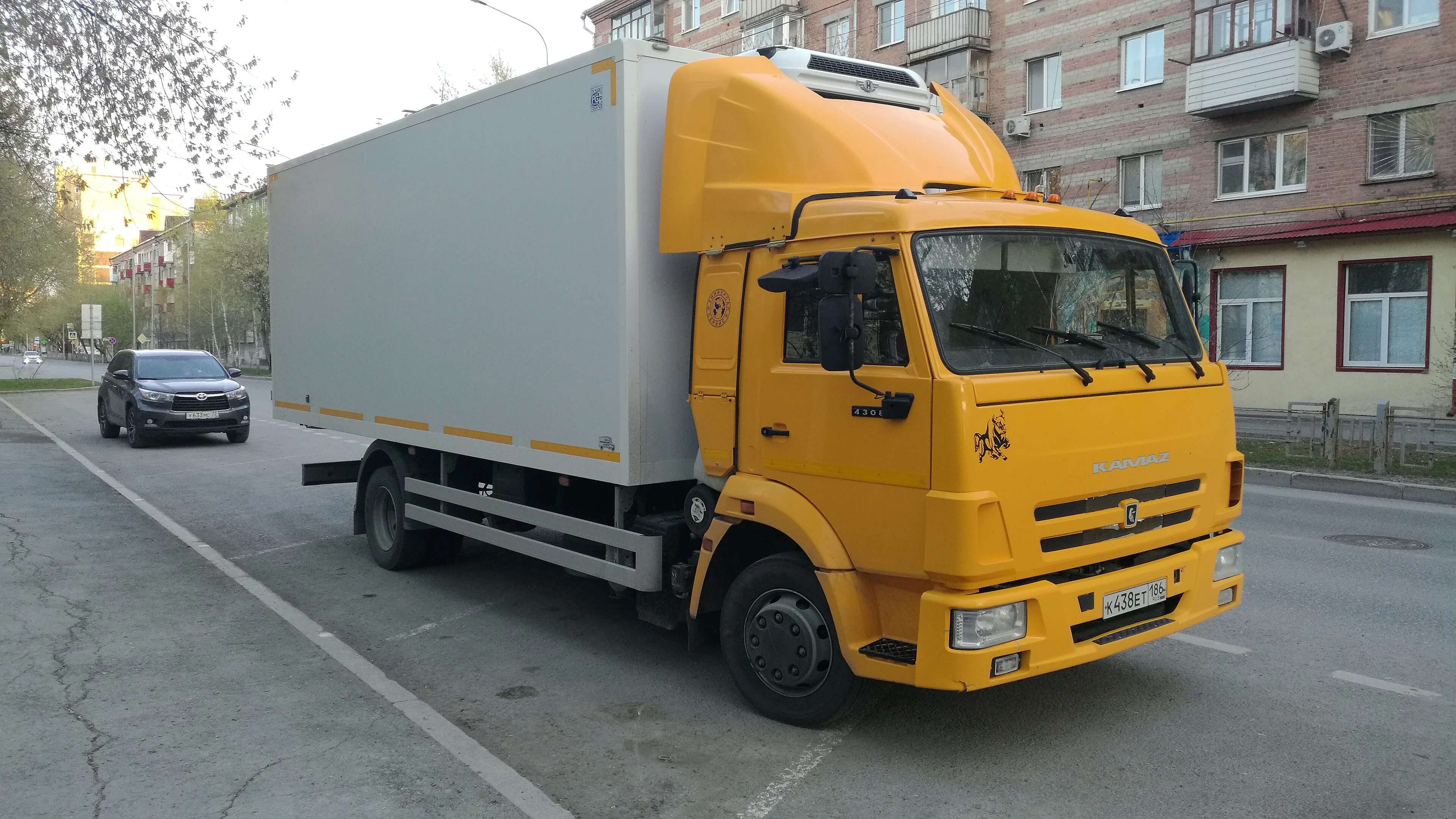 KAMAZ-4308 truck, spare parts catalogue and diagrams