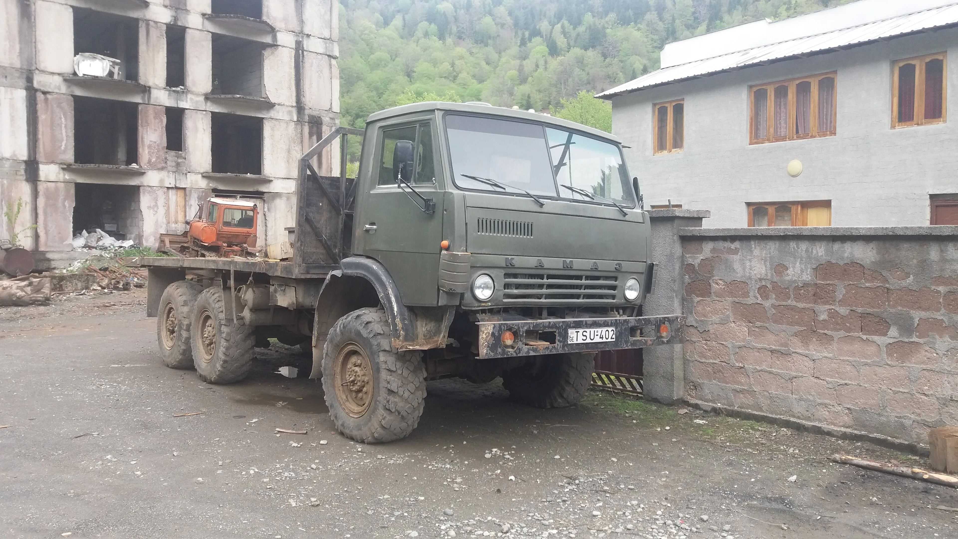KAMAZ-4310 truck, spare parts catalogue and diagrams