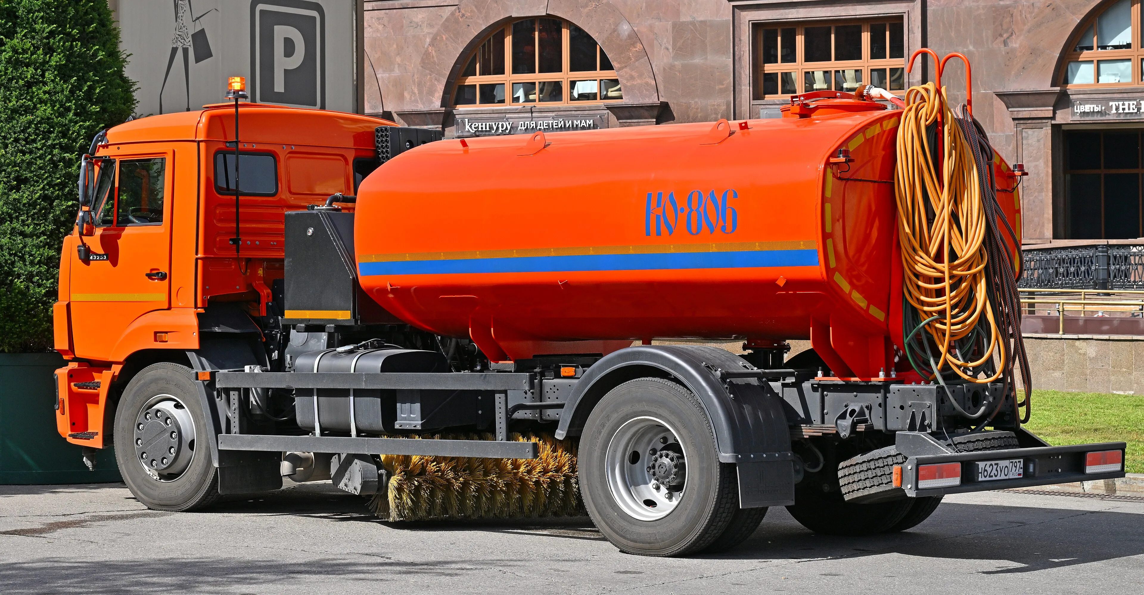 KAMAZ-43253 truck, spare parts catalogue and diagrams
