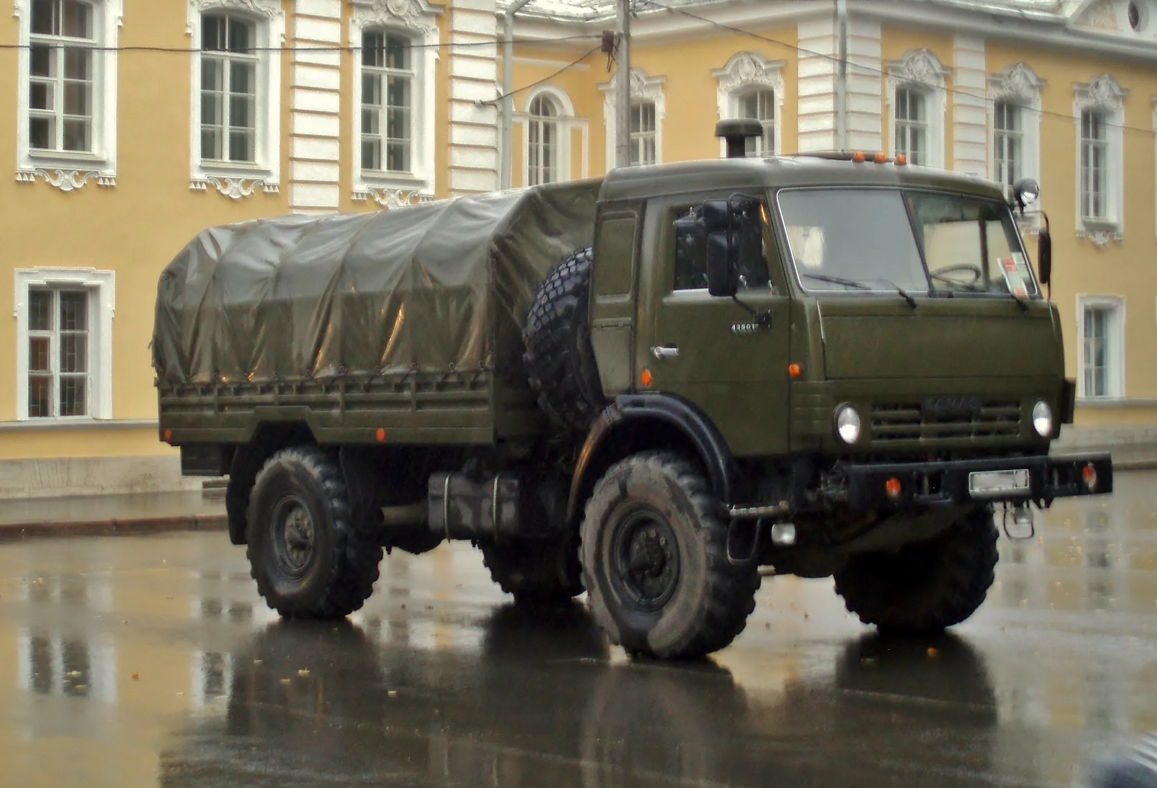 KAMAZ-43501 truck, spare parts catalogue and diagrams