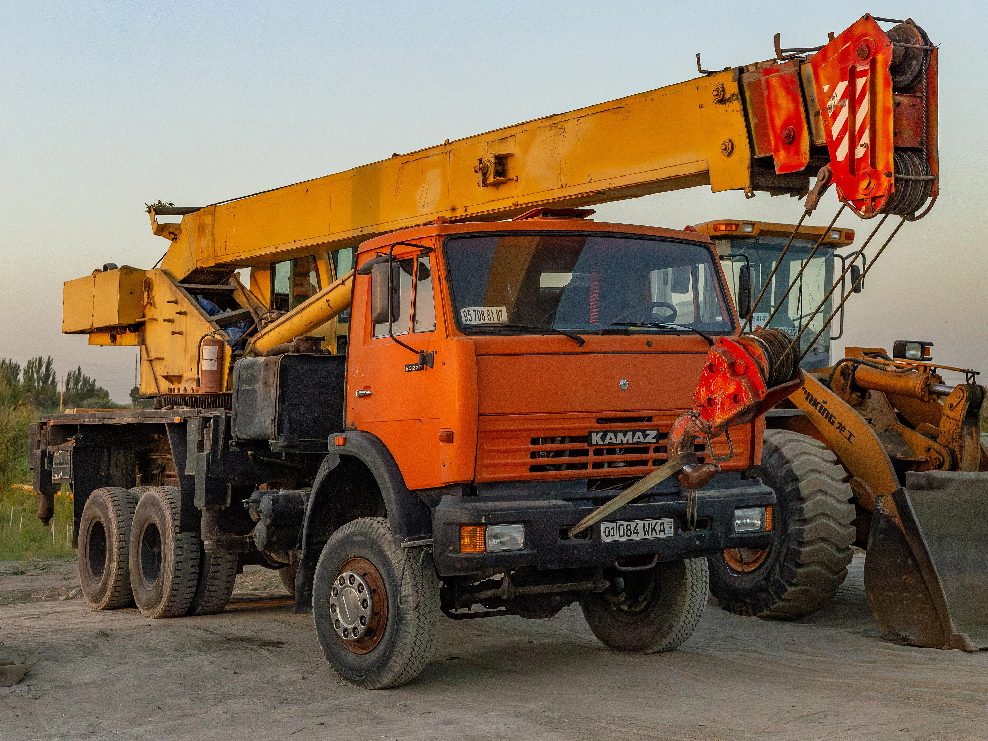 KAMAZ-53228 truck, spare parts catalogue and diagrams