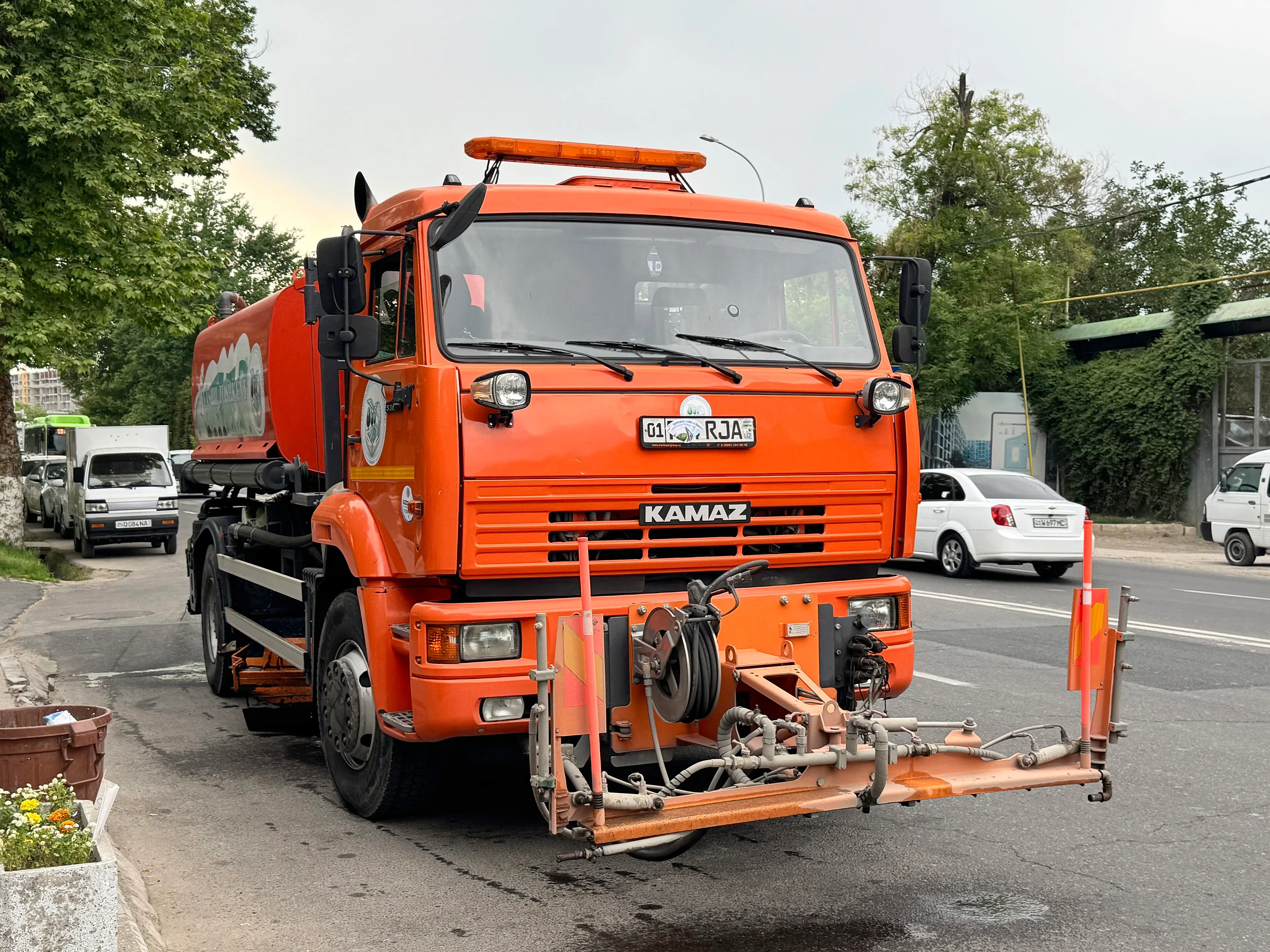 KAMAZ-5360 truck, spare parts catalogue and diagrams