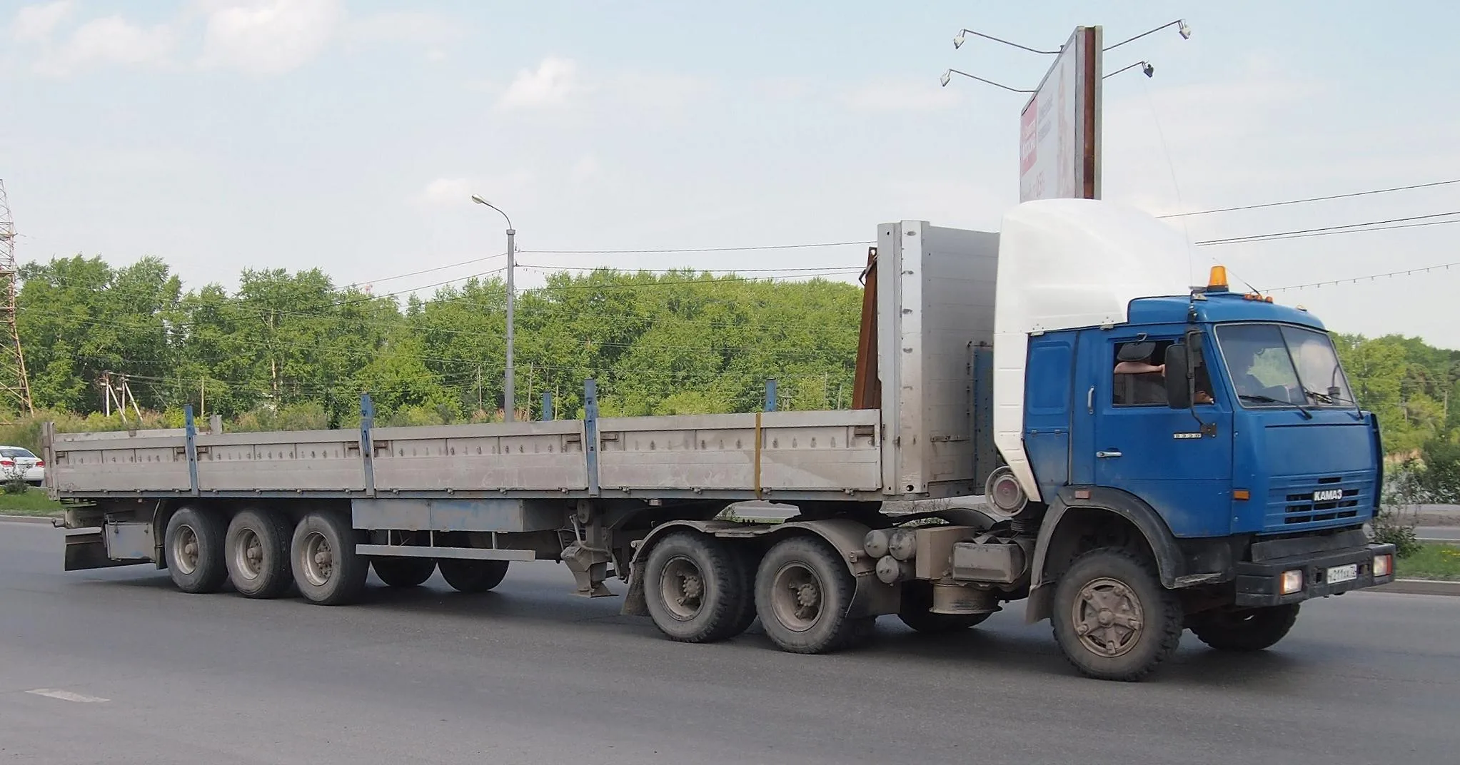KAMAZ-54115 truck, spare parts catalogue and diagrams