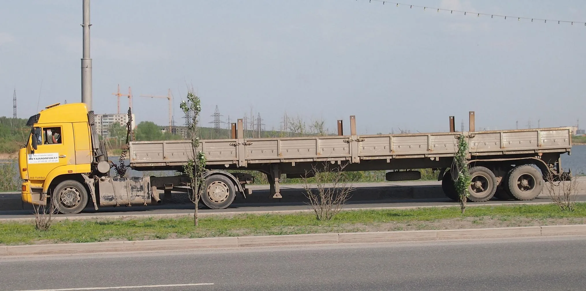 KAMAZ-5460 truck, spare parts catalogue and diagrams