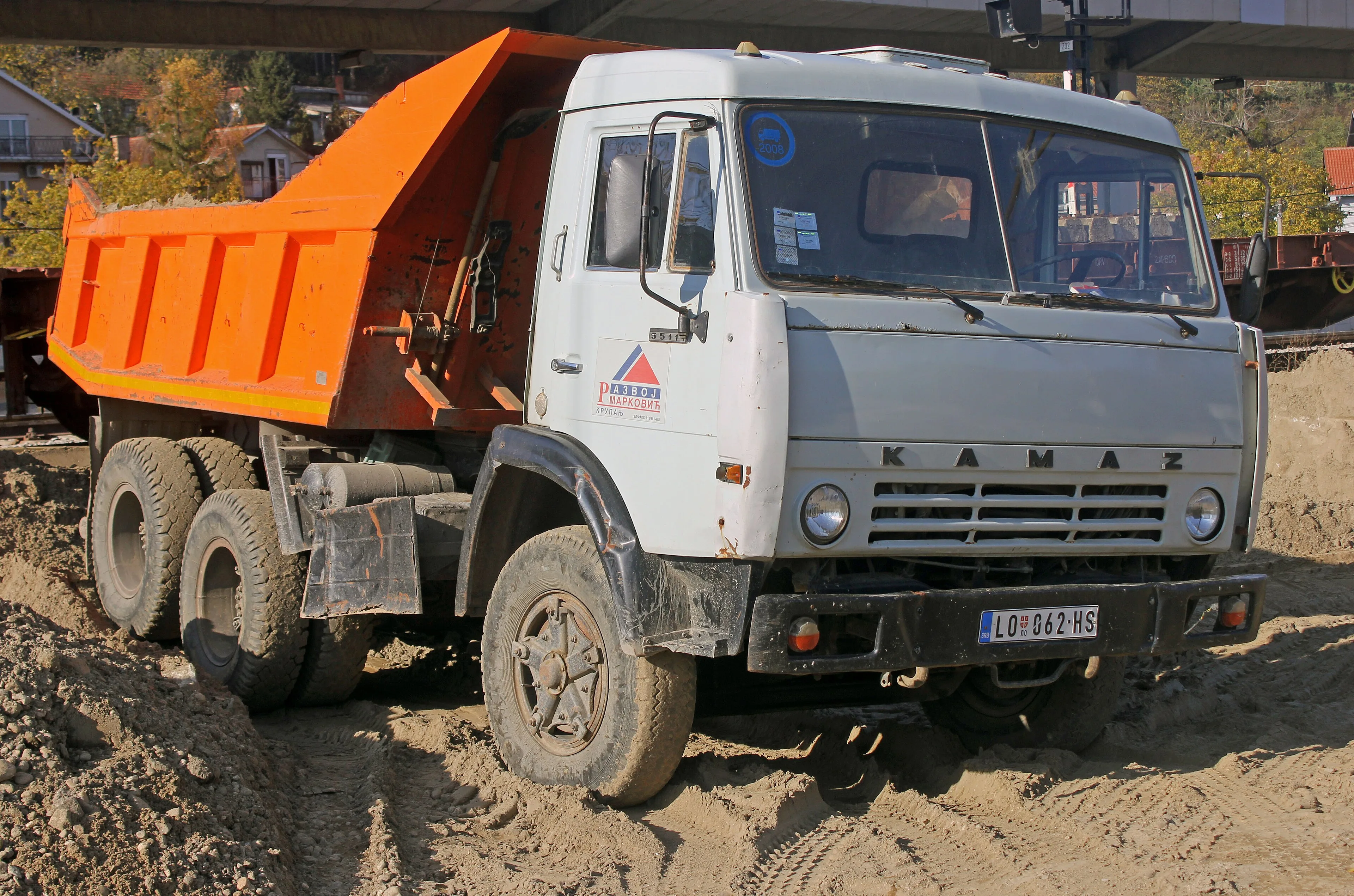 KAMAZ-55111 truck, spare parts catalogue and diagrams