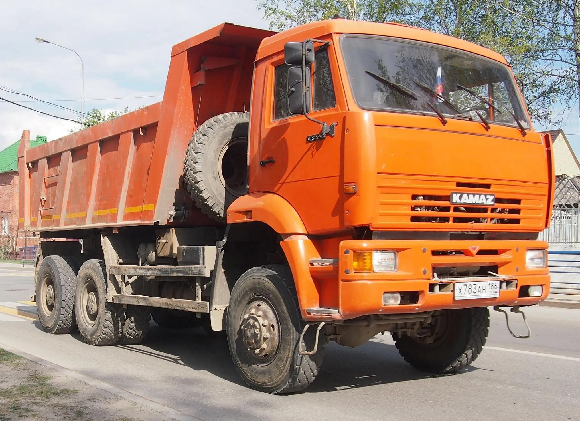 KAMAZ-6522 truck, spare parts catalogue and diagrams