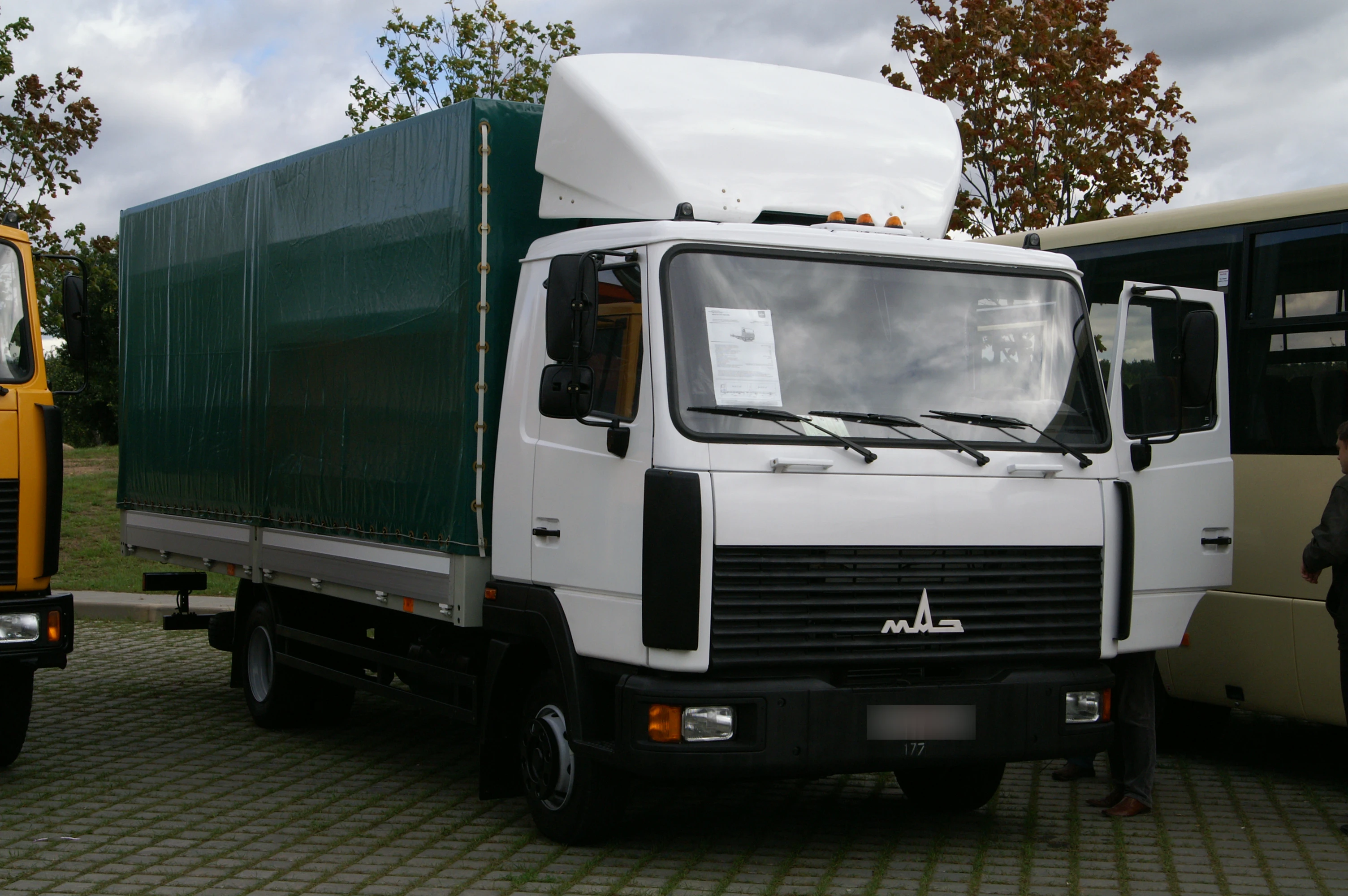 MAZ-4371 truck, spare parts catalogue and diagrams