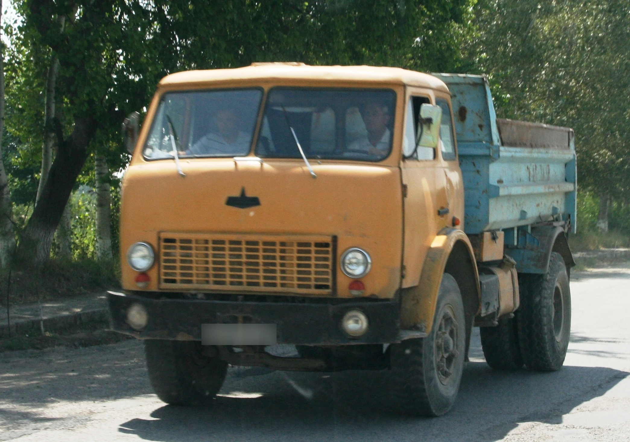 MAZ-503 truck, spare parts catalogue and diagrams