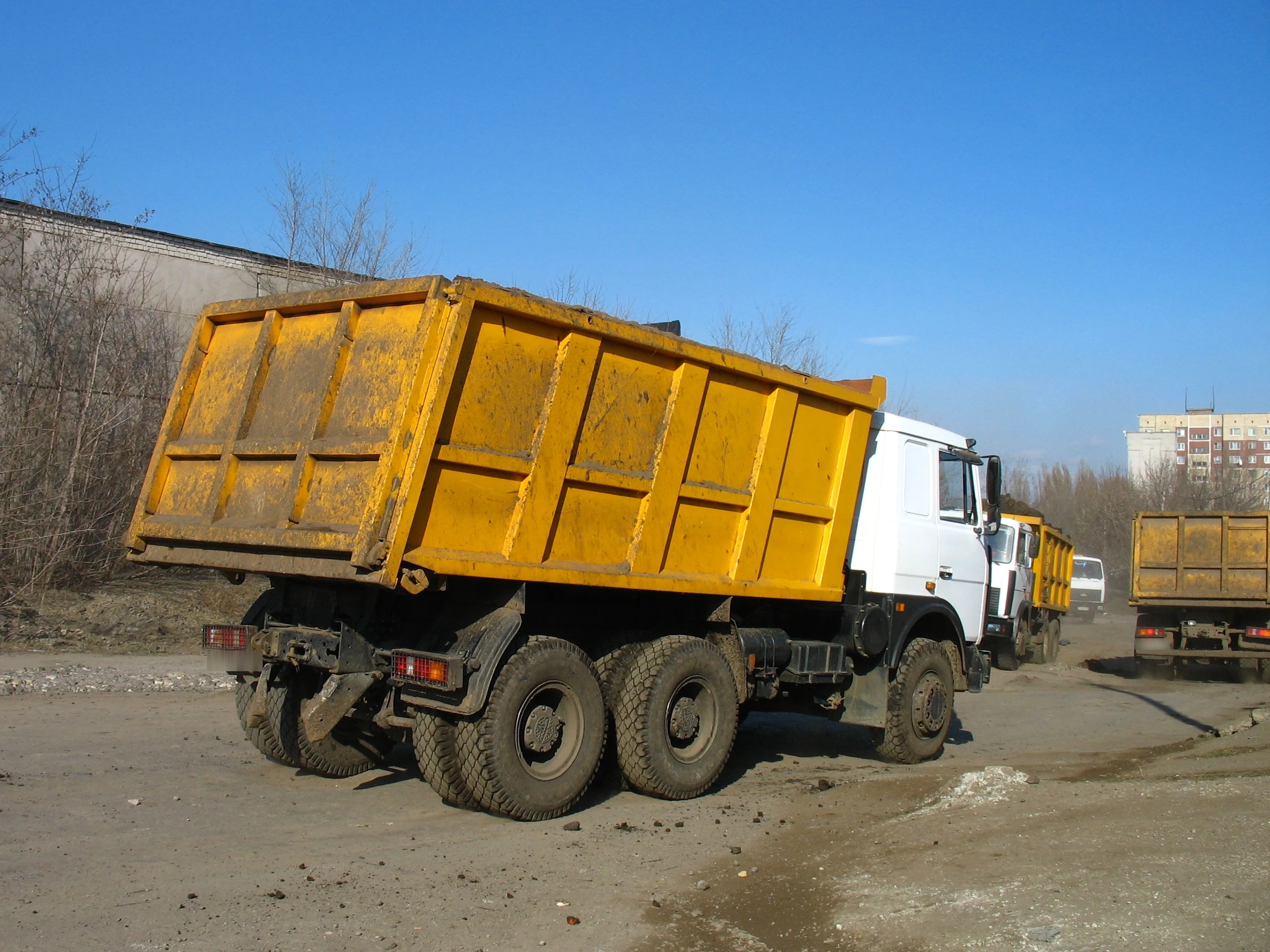 MAZ-5516 truck, spare parts catalogue and diagrams
