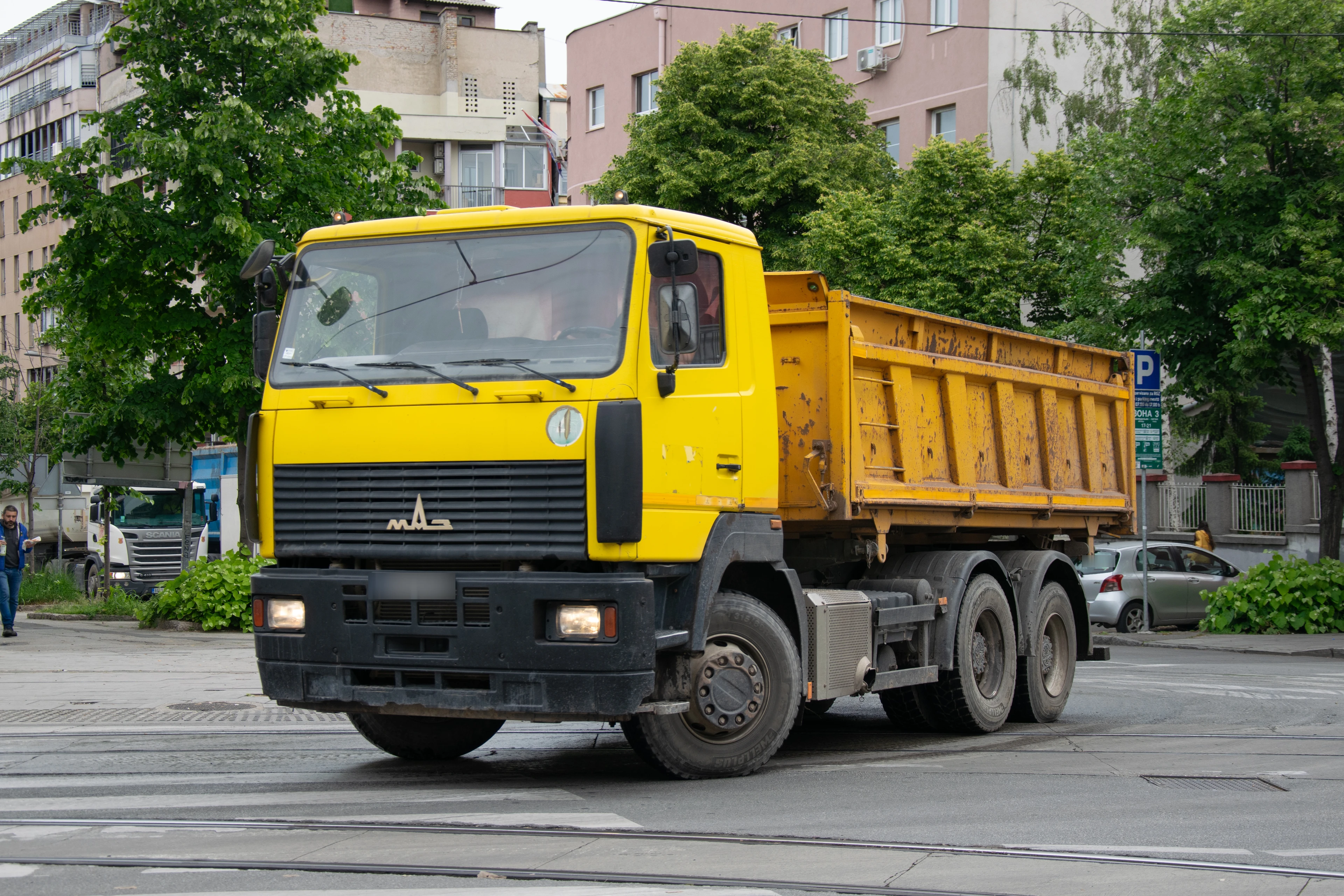 MAZ-6501 truck, spare parts catalogue and diagrams
