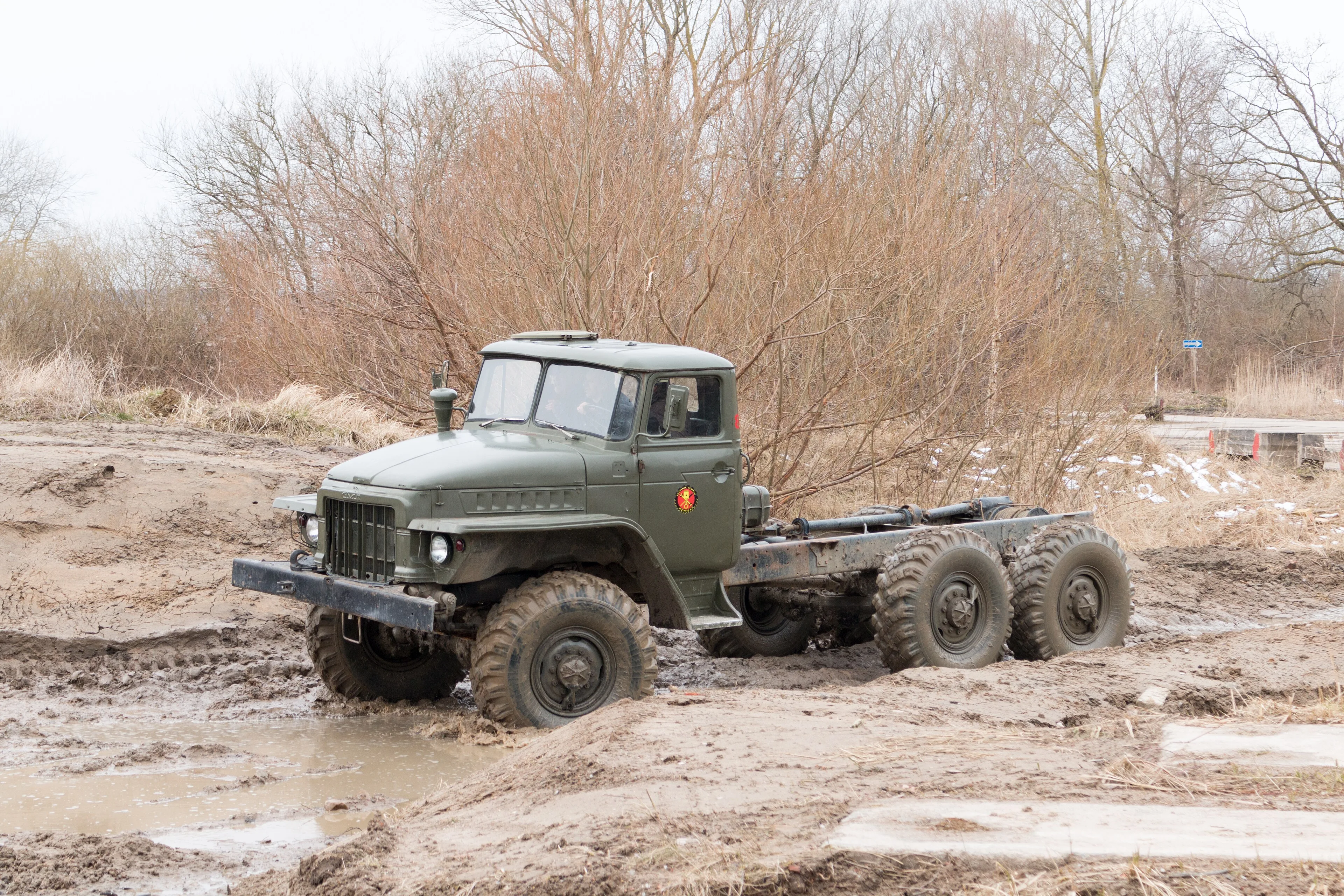 Ural-375 truck, spare parts catalogue and diagrams