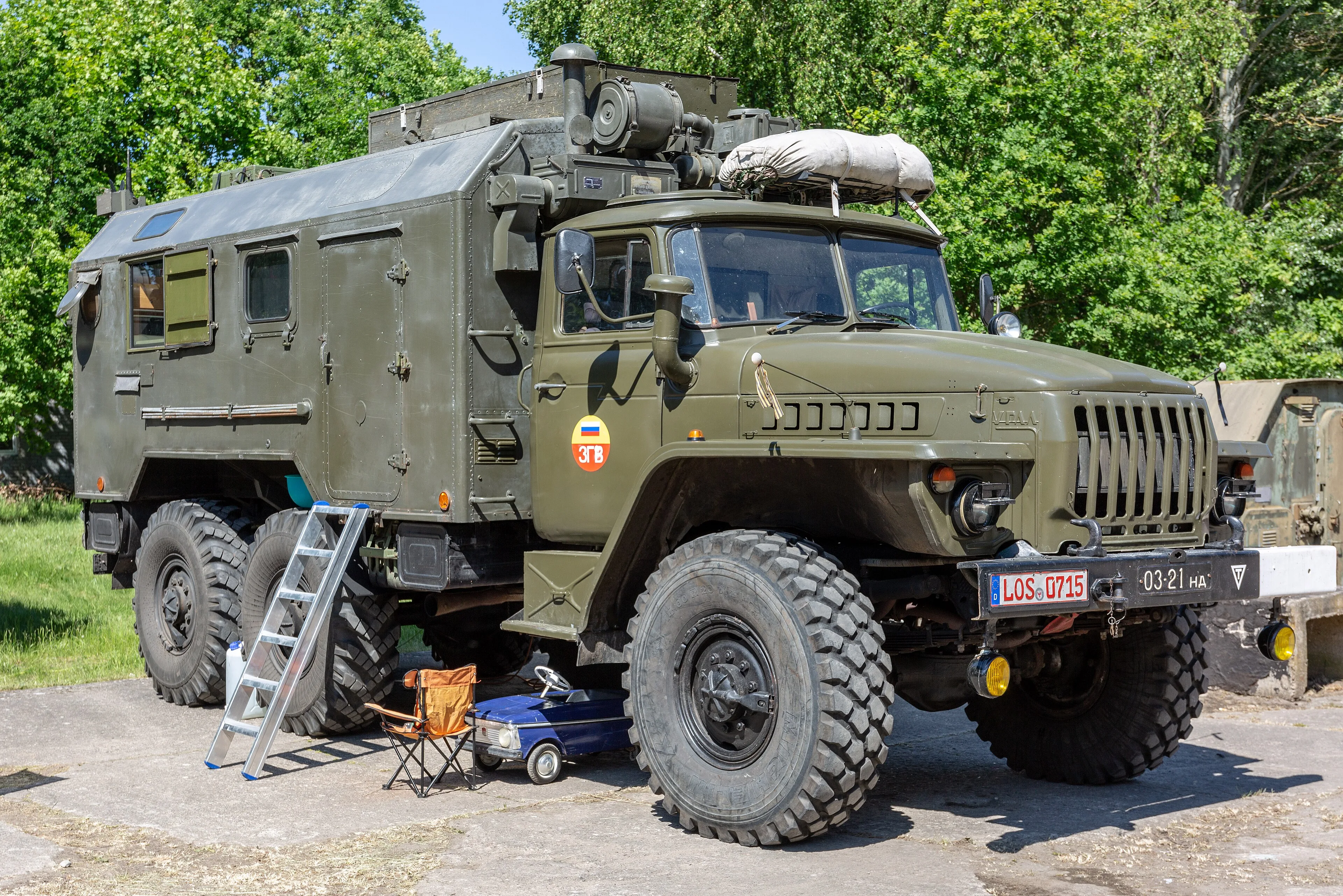 Ural-4320 truck, spare parts catalogue and diagrams